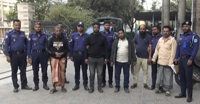 গ্রেপ্তারকৃতরা